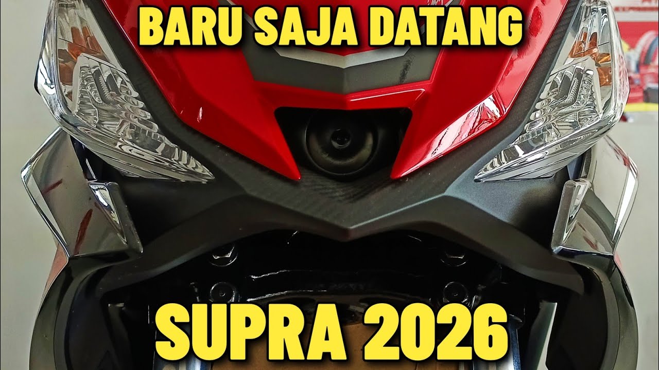 HONDA SUPRA TERBARU TELAH DATANG JADI SEKEREN INI SEKARANG TAMPILANNYA VERSI YANG KALIAN TUNGGU