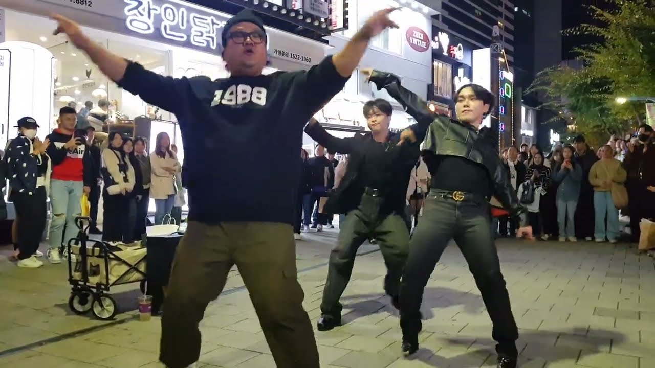 20231020 홍대 댄스팀 다다다크루(DADADA CREW) 버스킹 02 - BIGBANG - 뱅뱅뱅 (BANG BANG BANG)