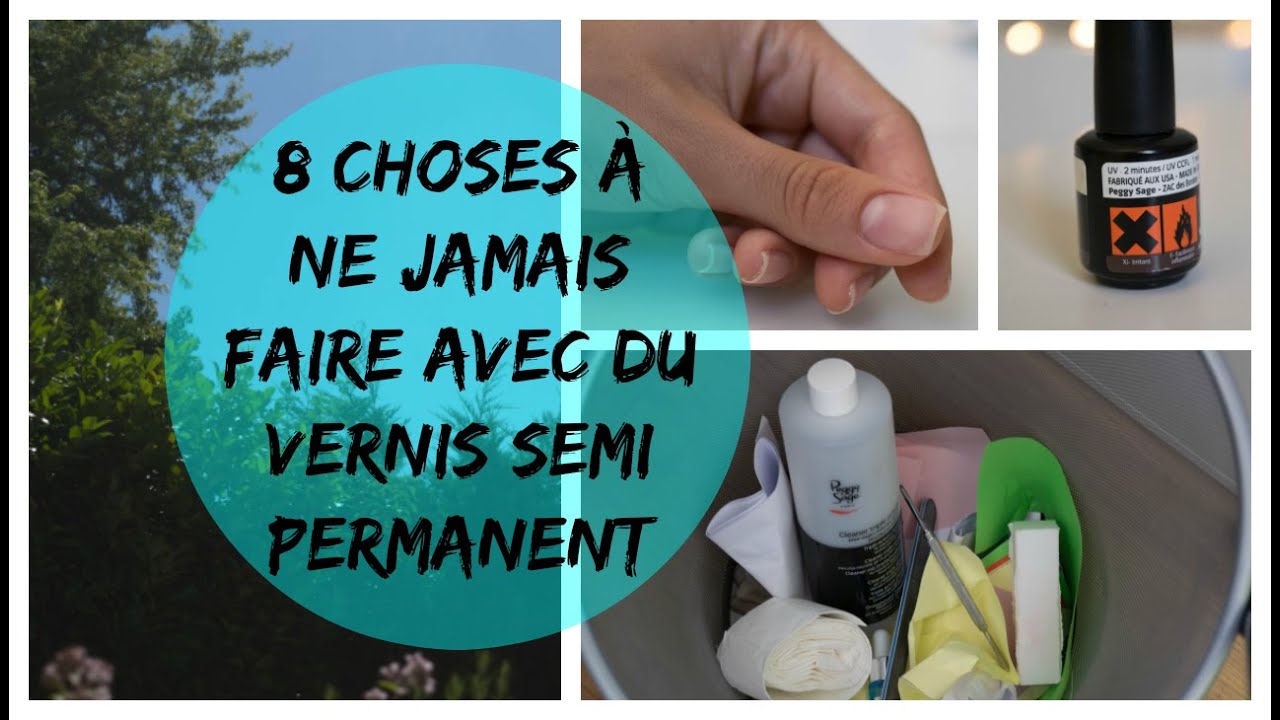 | Emelin'ails | 8 Choses à ne jamais faire avec du vernis semi permanent