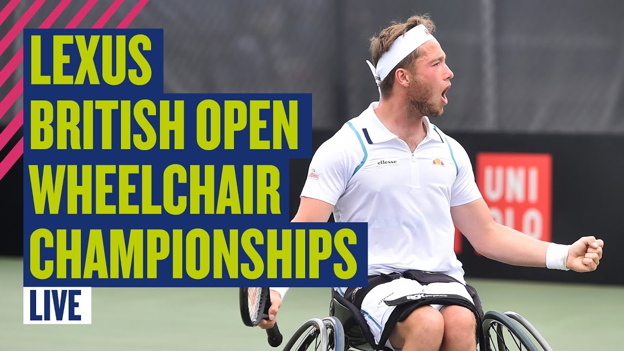 🔴 LIVE Lexus British Open Wheelchair Championships | Day 3