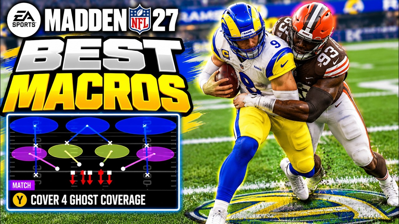 ЛУЧШАЯ МАКРОЗАЩИТА И ПОЛЬЗОВАТЕЛЬСКИЕ НАСТРОЙКИ В MADDEN 27!