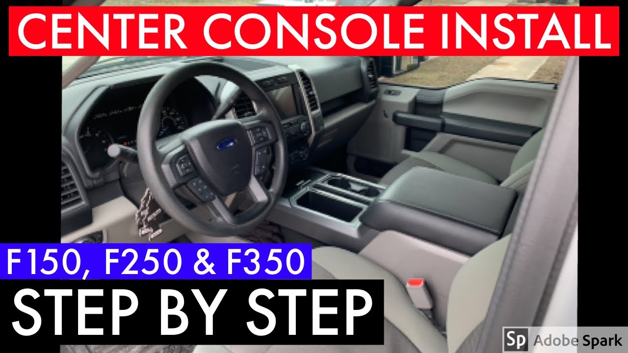 15-21 F150 Center Console Install *In-Depth*