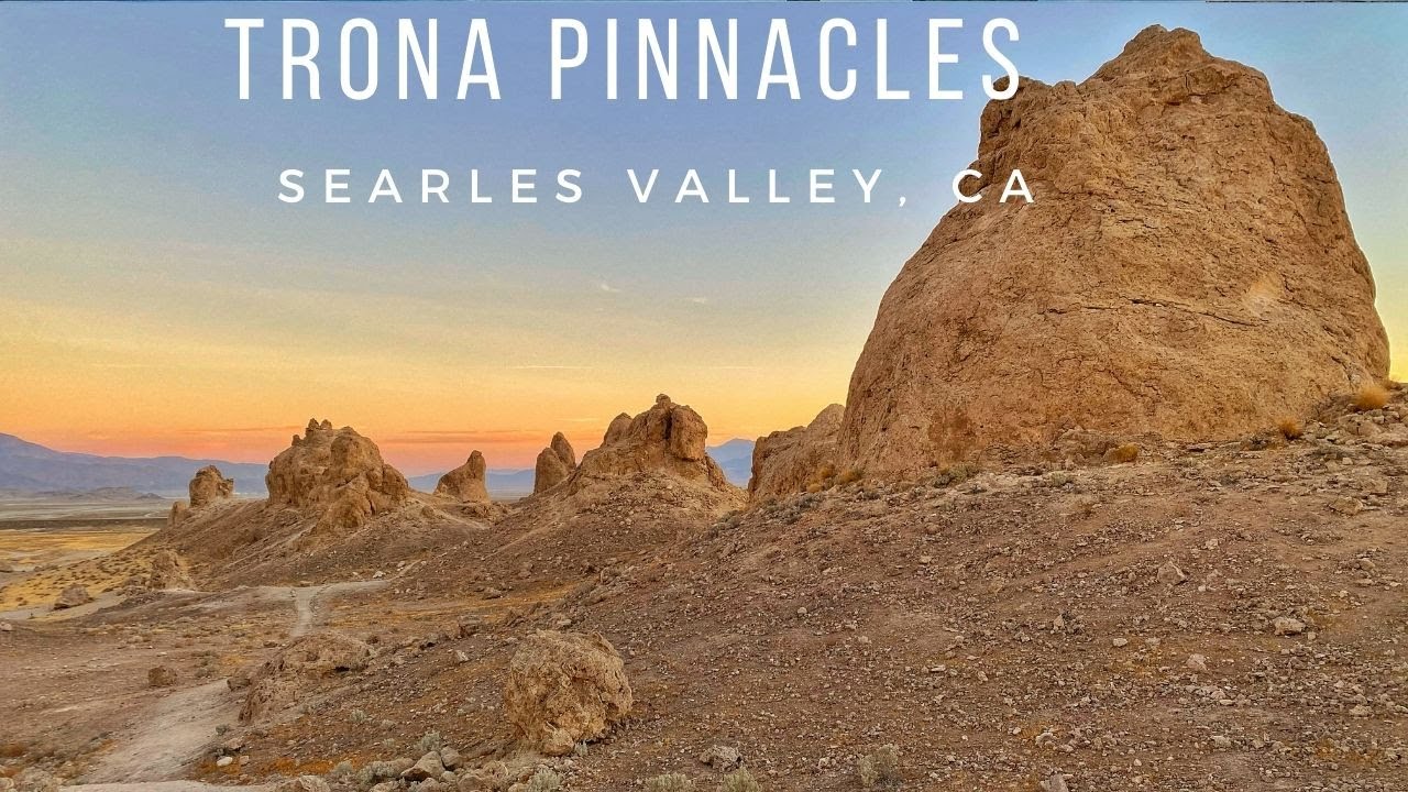 Trona Pinnacles - ancient rocks in the Searles Valley!