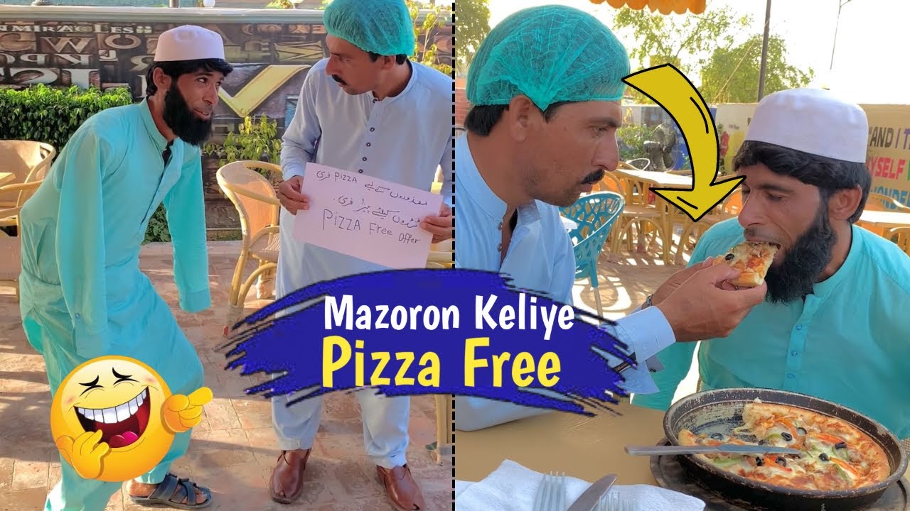 Mazooron Ke Liye Pizza Frie 🍕🤣😂 Funny Video By Balla Zeer