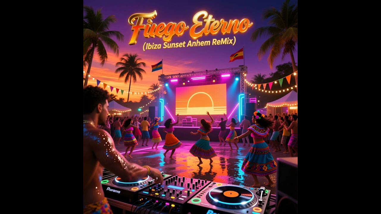 Fuego Eterno Ibiza Sunset Anthem ( ReMix )  2026 Latino Reggaeton #latino #reggaeton