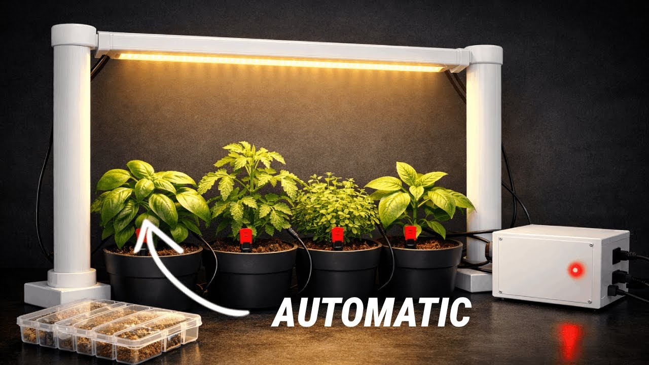 The Self-Growing Plant Machine I Built in a Month