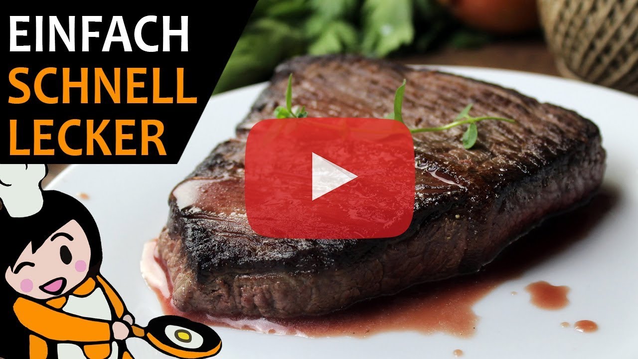 Rumpsteak - Rezept Videos
