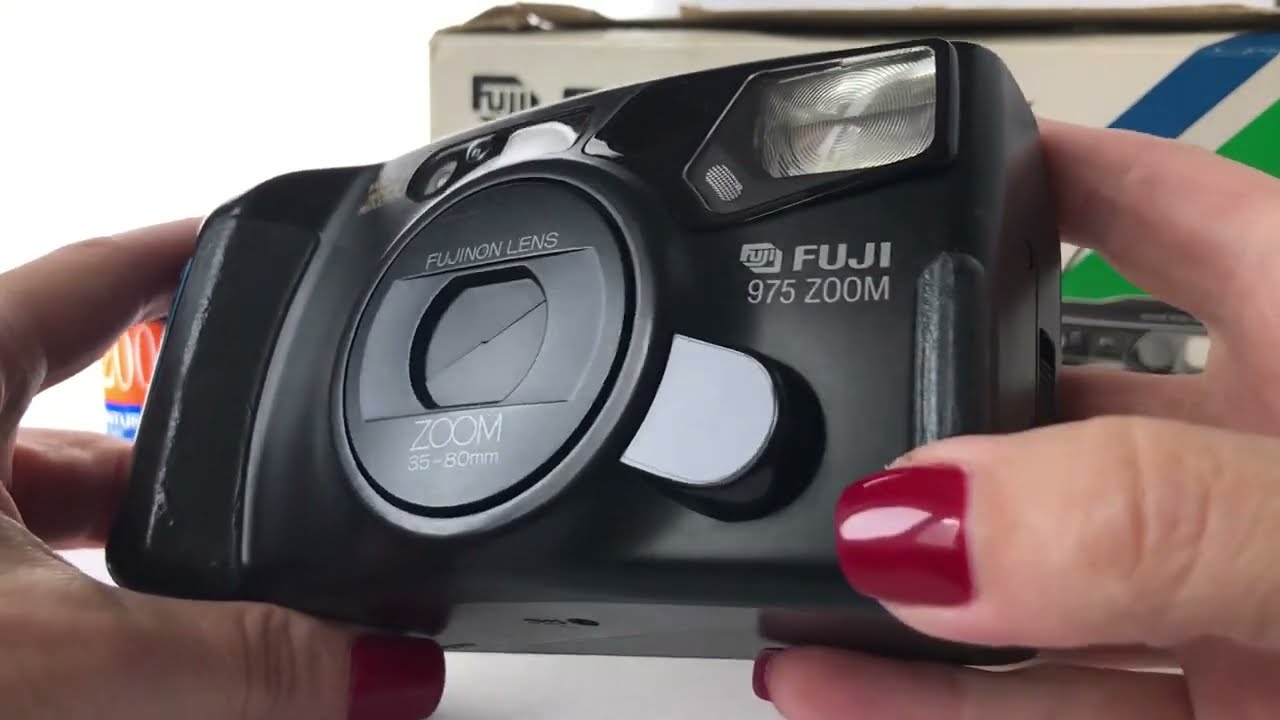 35mm film camera Fuji Discovery 975 Zoom Panorama