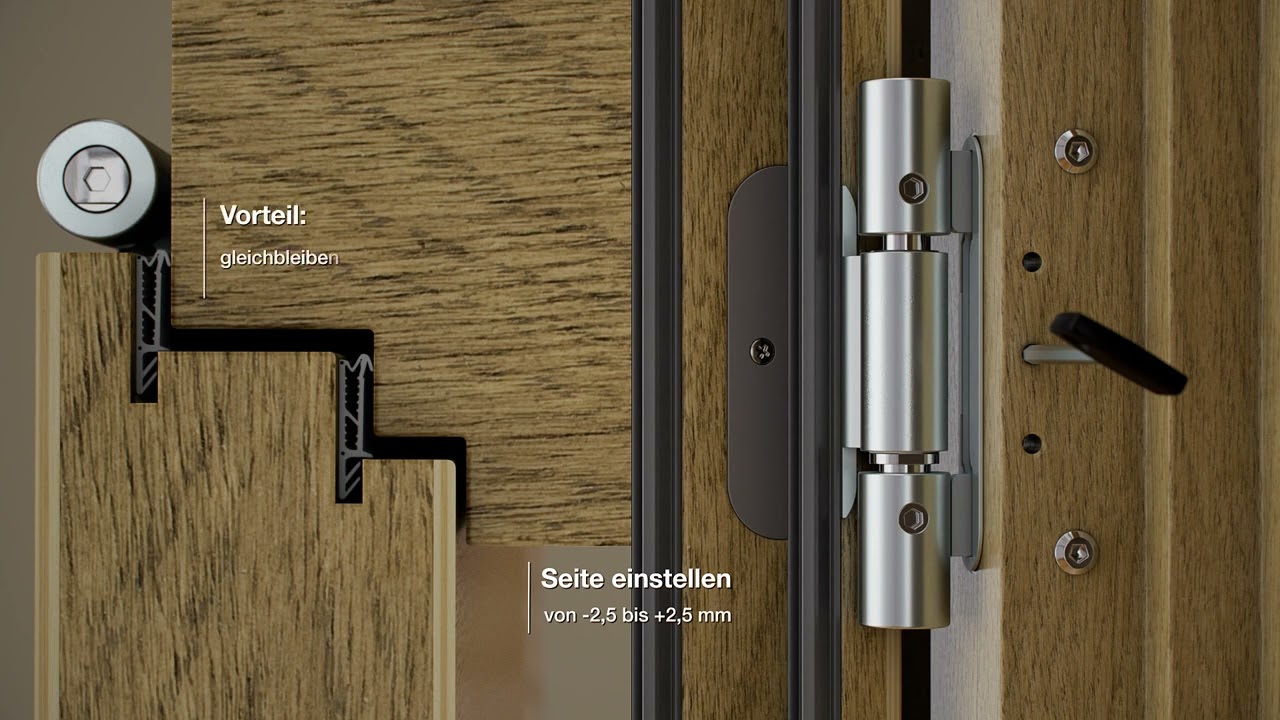 Einstellanleitung Haustürband Duplex