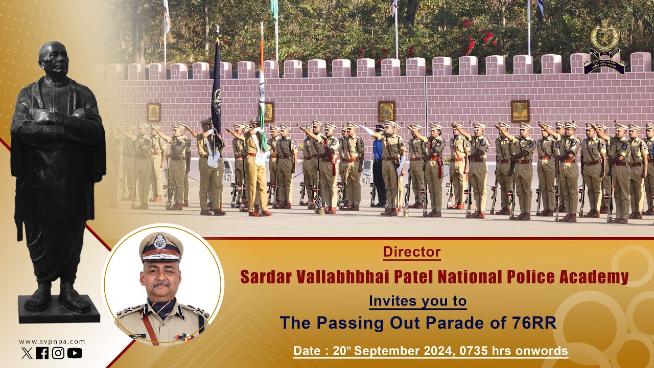 Passing Out Parade - 76RR (Batch 2023), 20th September 2024
