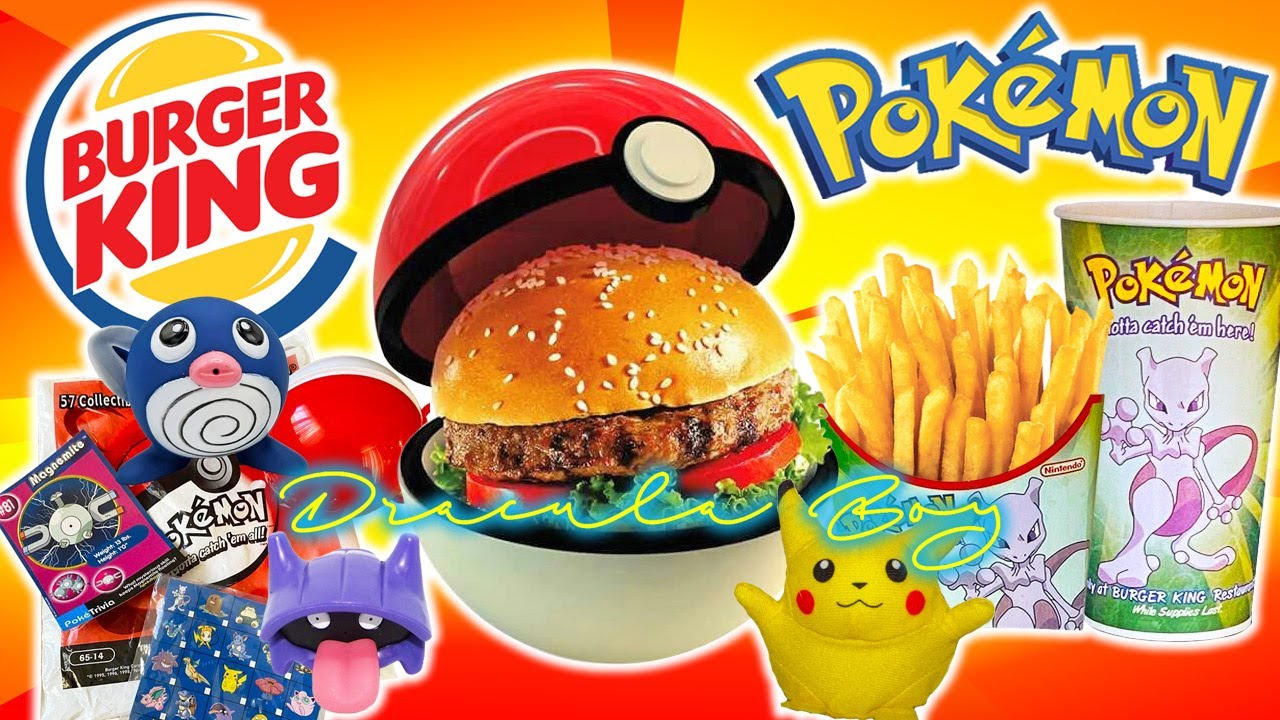 Con esta promoción Burger King VENCIÓ a McDonalds - POKEMON 1999