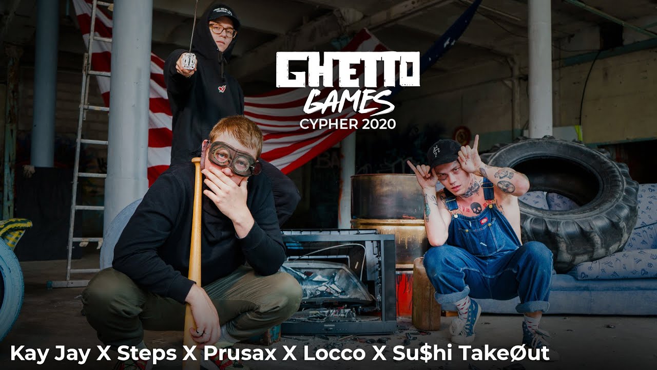 [16+] Ghetto Games 2020 Cypher (Kay Jay X Steps X Prusax X Locco X Su$hi TakeØut)