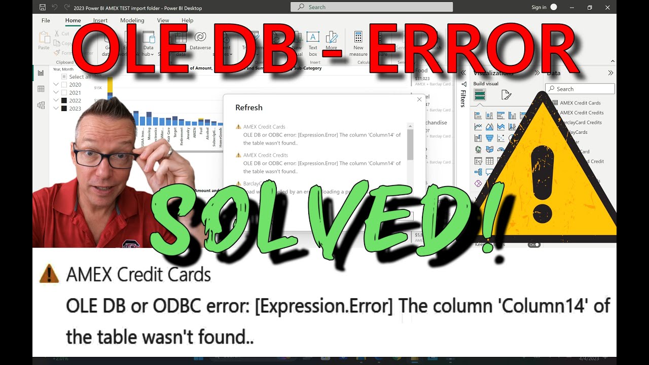 Fixing OLE DB or ODBC Errors in Power BI - Troubleshooting Guide