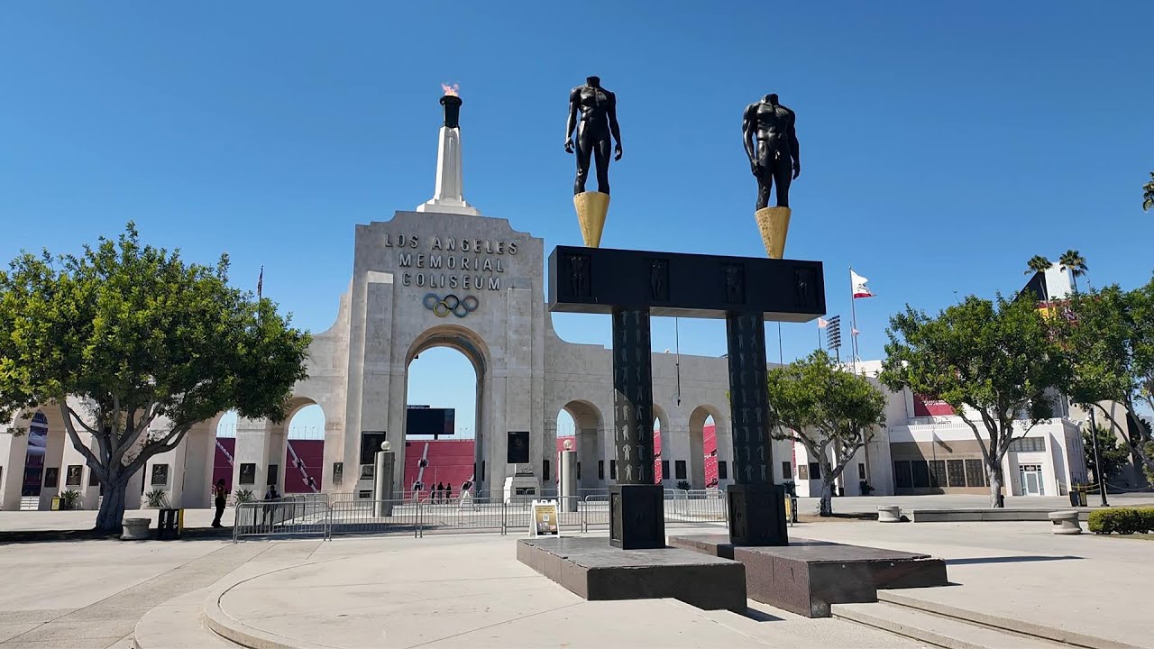 Tour of the REAL coliseum.  The one in Los Angeles, and home to the USC Trojans.