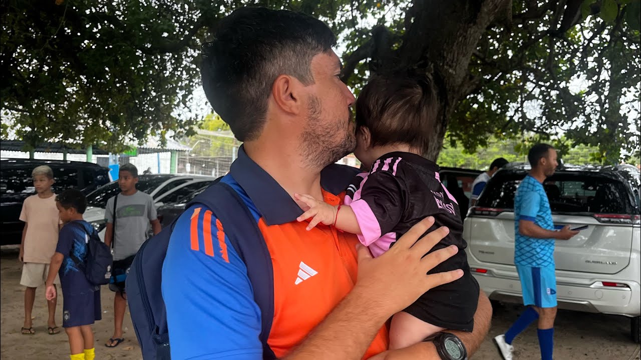 Vlog - Jogo do papai e almoço com a família da mamãe 
