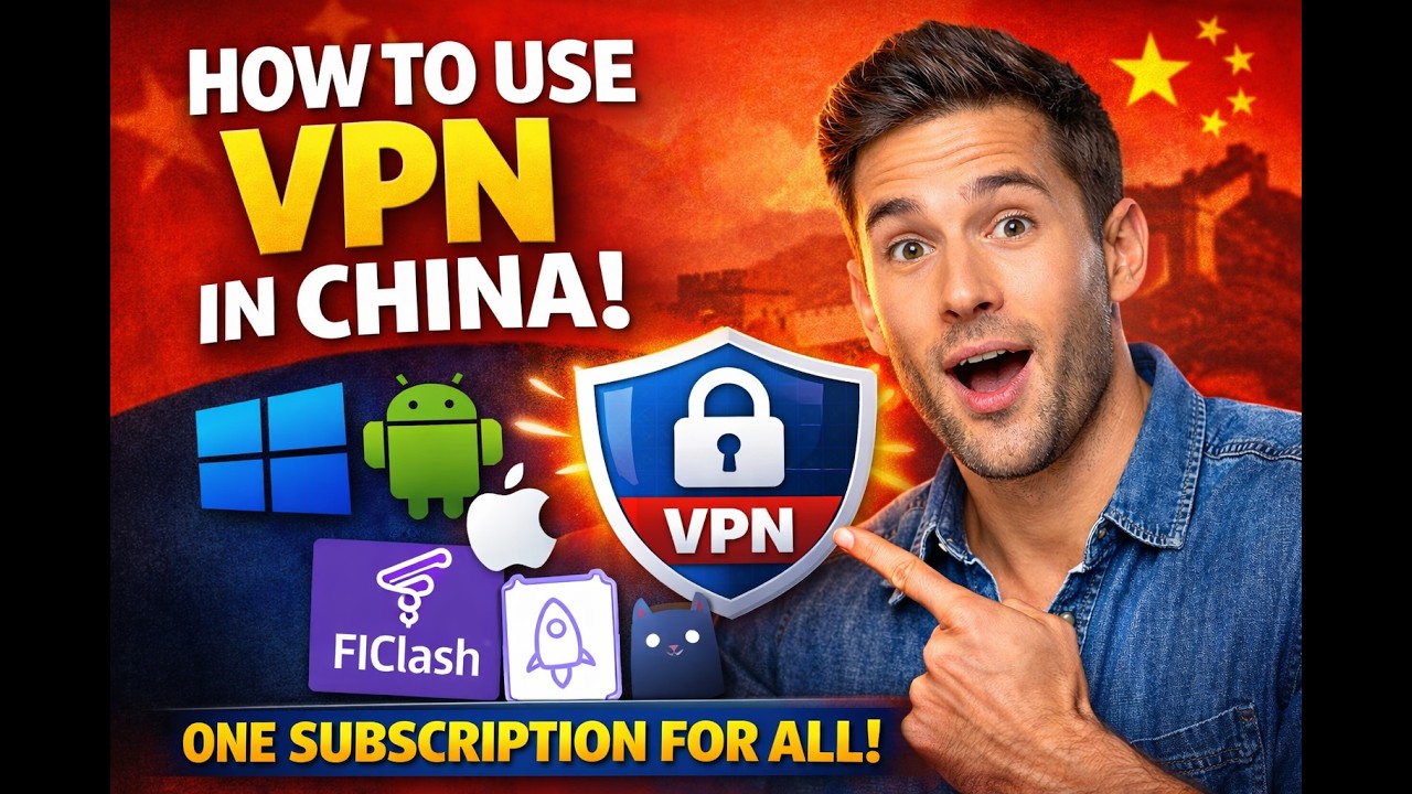 How to Use VPN in China on Windows, Android & iPhone | One Subscription for All Devices.
