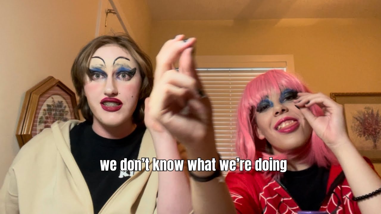 2 losers do drag makeup