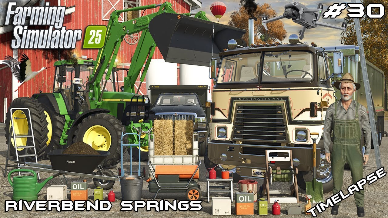 SELLING SILAGE TO BGA W/TRUCK & TRAILER | Animals on RIVERBEND | Farming Simulator 25 | Episode 30