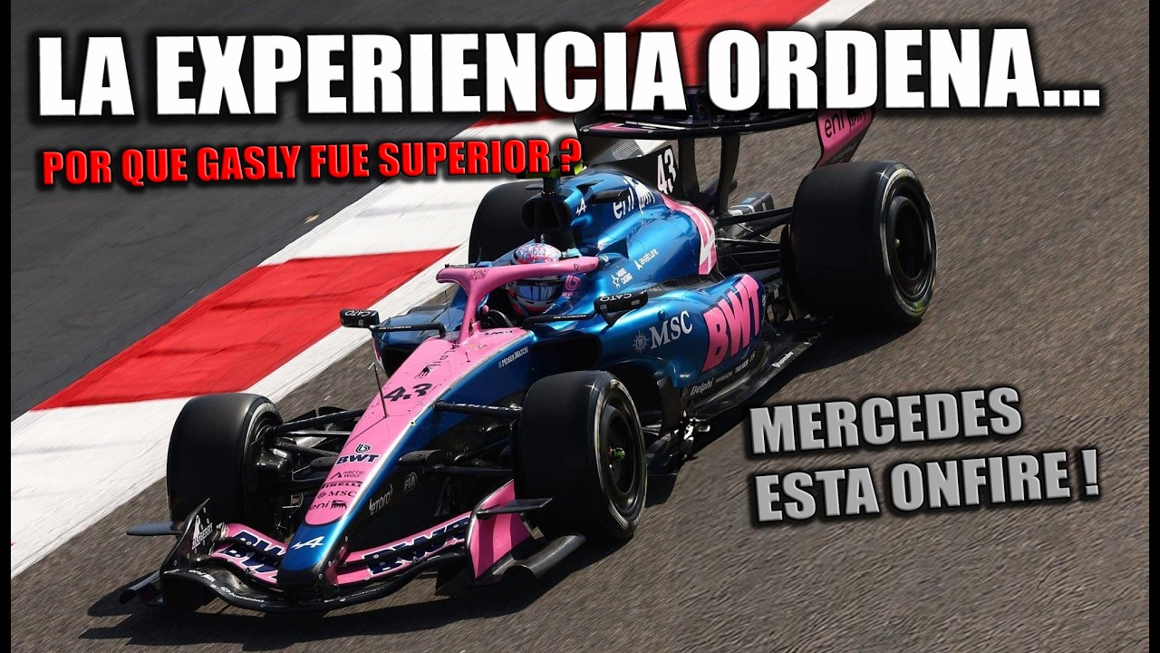 F1 CHINA - DIA 1: ALPINE Y COLAPINTO NESESITAN DE PIERRE GASLY, MERCEDES ON FIRE EN QUALY SPRINT !