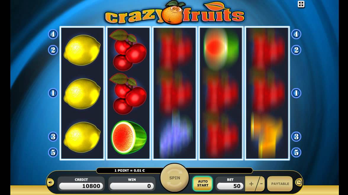 Crazy Fruits Free Online Kajot Slots