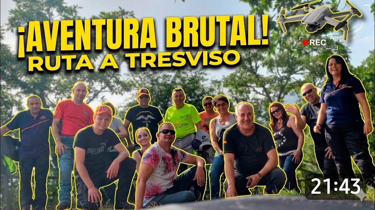 RUTA A  TRESVISO🏍️🏍️ (vuelta por el mirador de Santa Catalina)