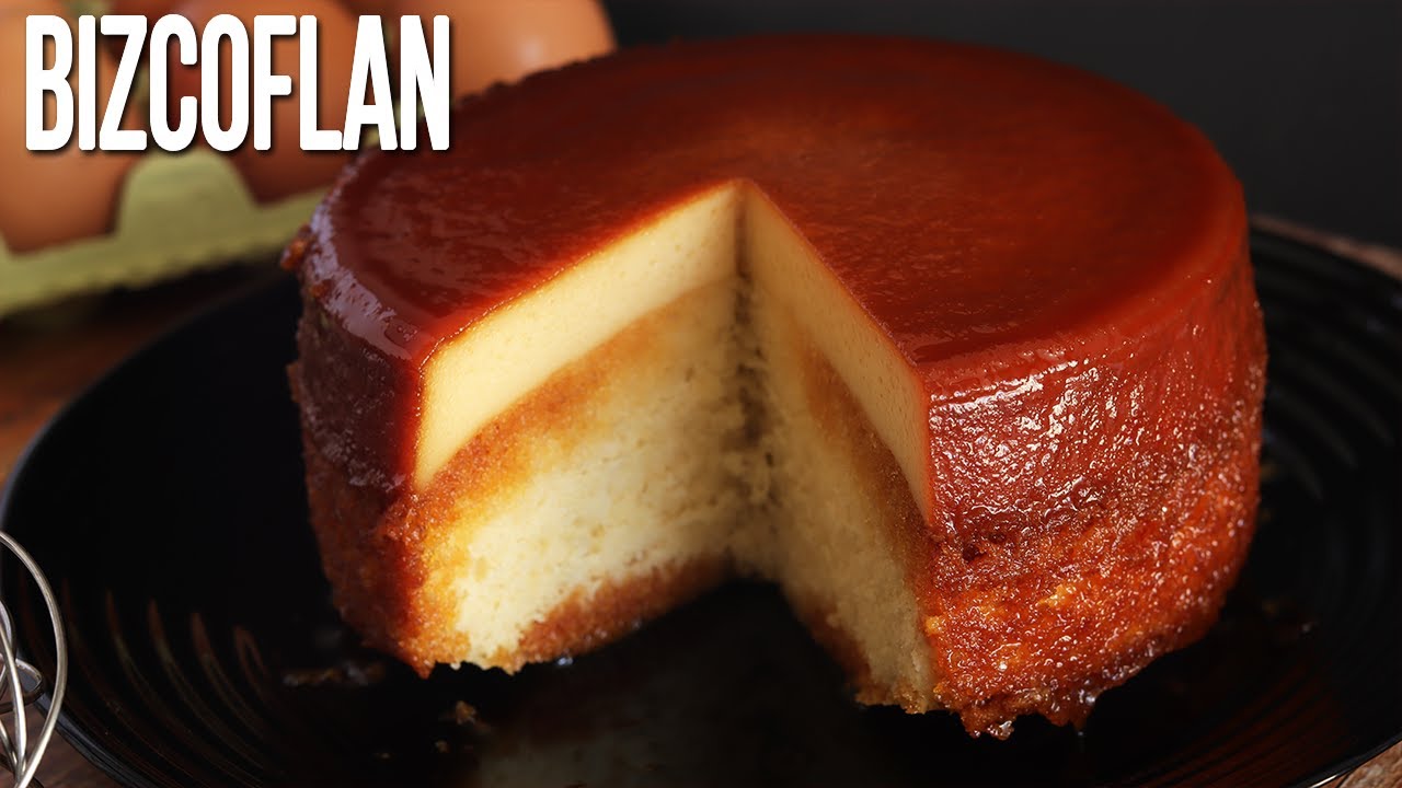 🍮 Cómo Hacer BIZCOFLAN Fácil y Rápido: Receta de Pastel Imposible PERFECTO!! 🍰