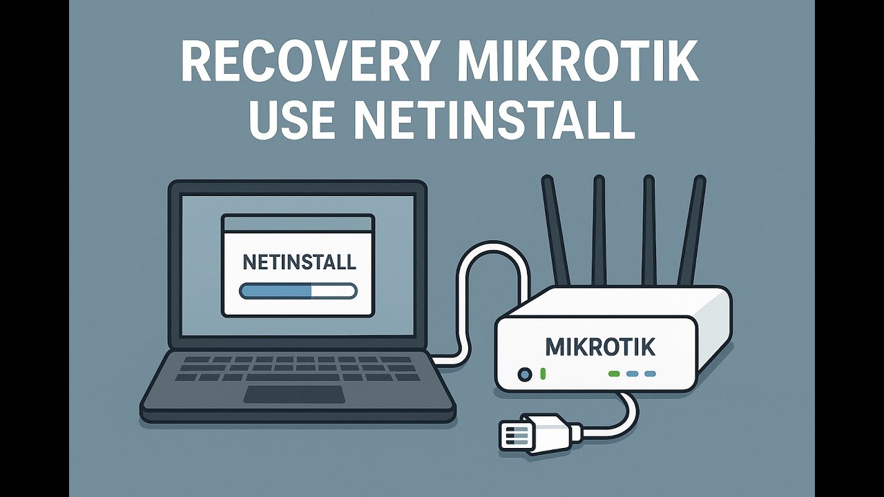 Відновлення Mikrotik за допомогою NetInstall