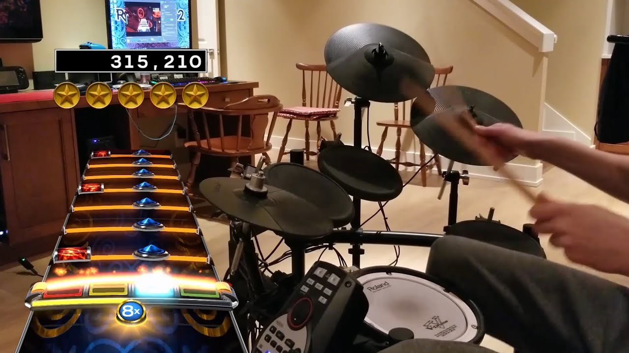 Cry Thunder by DragonForce | Rock Band 4 Pro Drums 100% FC