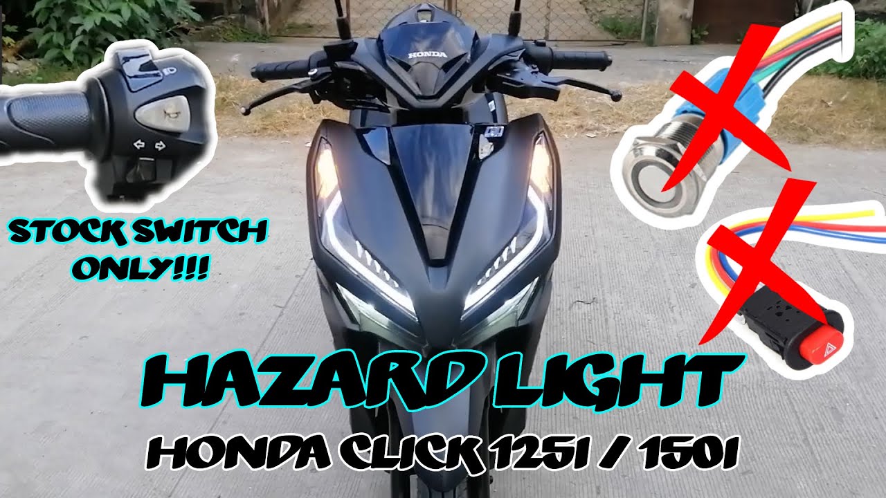 HOW TO INSTALL HAZARD LIGHT? | HONDA CLICK 125i/150i | HAZARD MODULE
