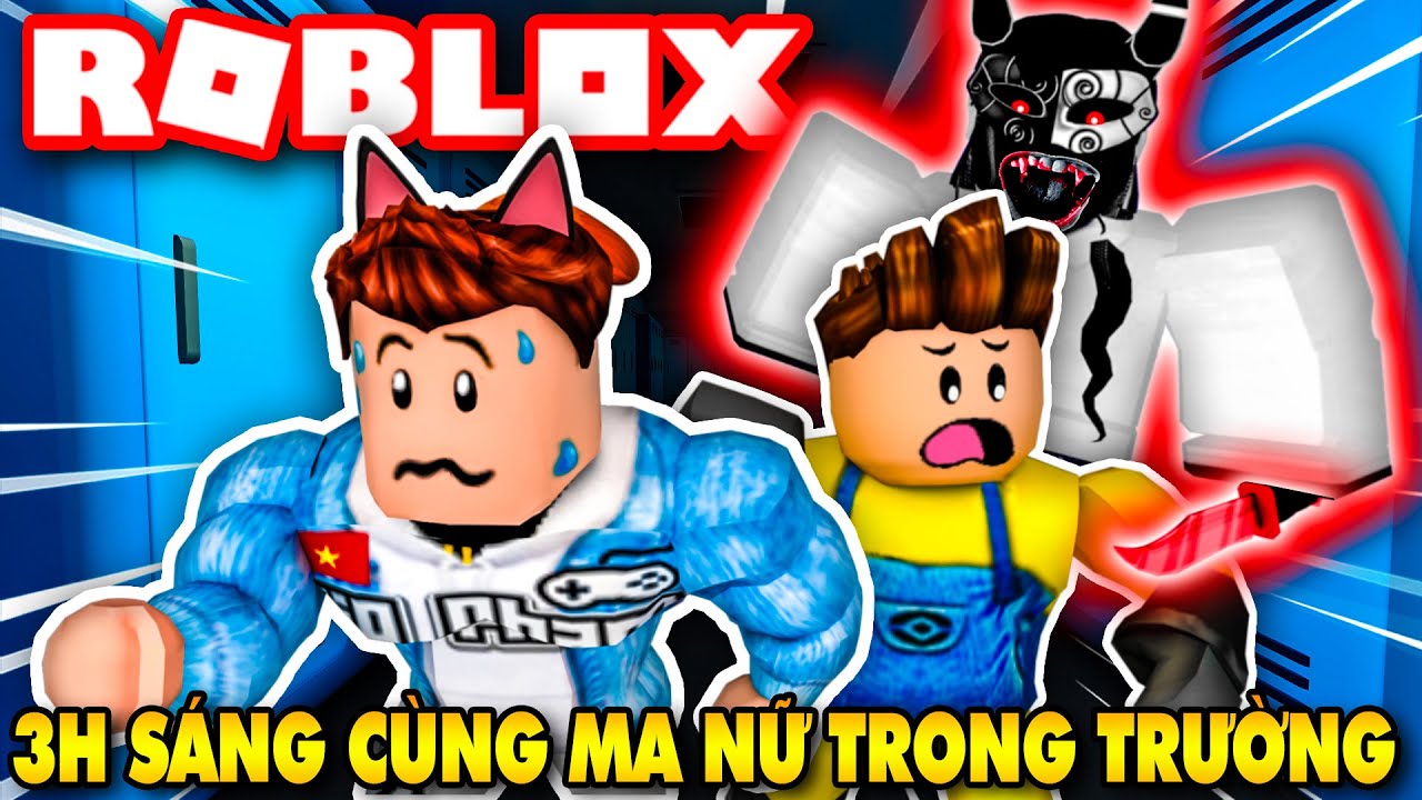 Roblox | VÀO TRƯỜNG HỌC LÚC 3H SÁNG CHỤP HÌNH MA NỮ, KIA MỘT ĐI KHÔNG VỀ - Rumour | KiA Phạm