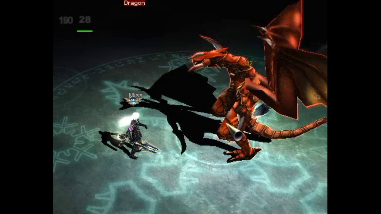 Mu Online Dark Lord Skill Dark Raven