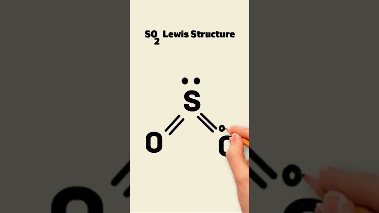 SO2 Lewis Structure | Sulfur Dioxide Lewis Structure | General Chemistry #onlinepanthiya