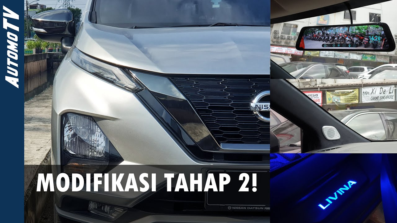 [VLOG 2] MODIFIKASI LIVINA XPANDER (lagi) ! BLACK CHROME, SPION DVR, SILLPLATE LED, BLACK PILLAR DLL