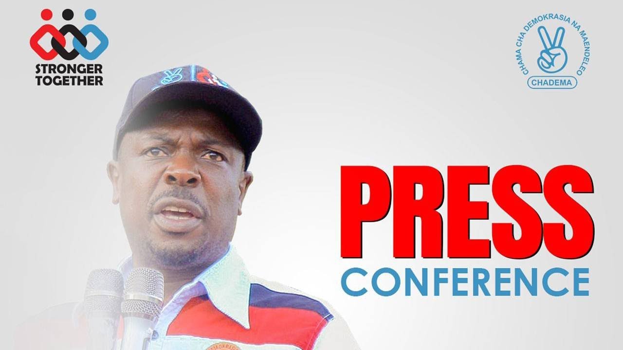 LIVE : MAPYA CHADEMA WANATOA TAMKO MUDA HUU
