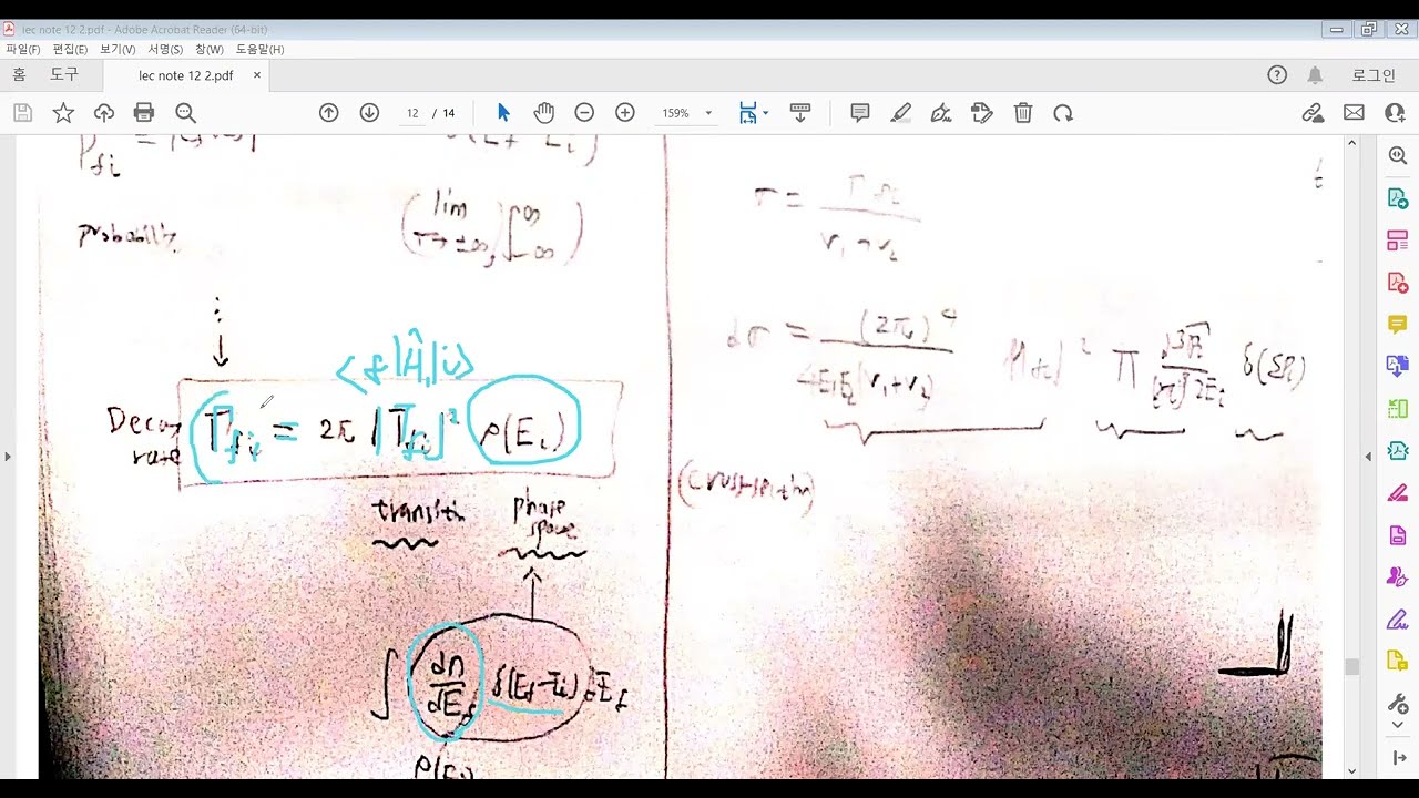 Fermi's Golden rule