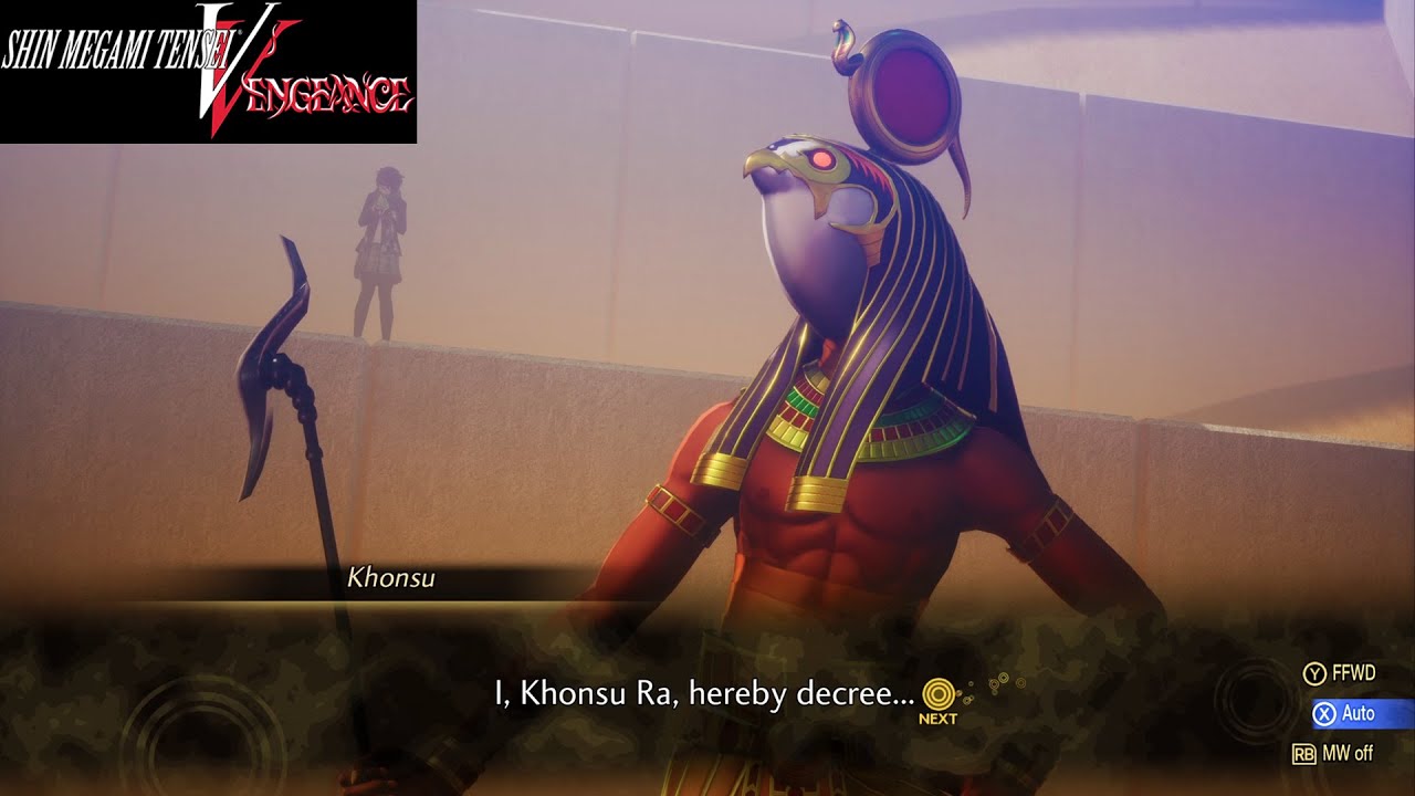 Shin Megami Tensei 5 Vengeance - Boss Khonsu Ra [HARD]