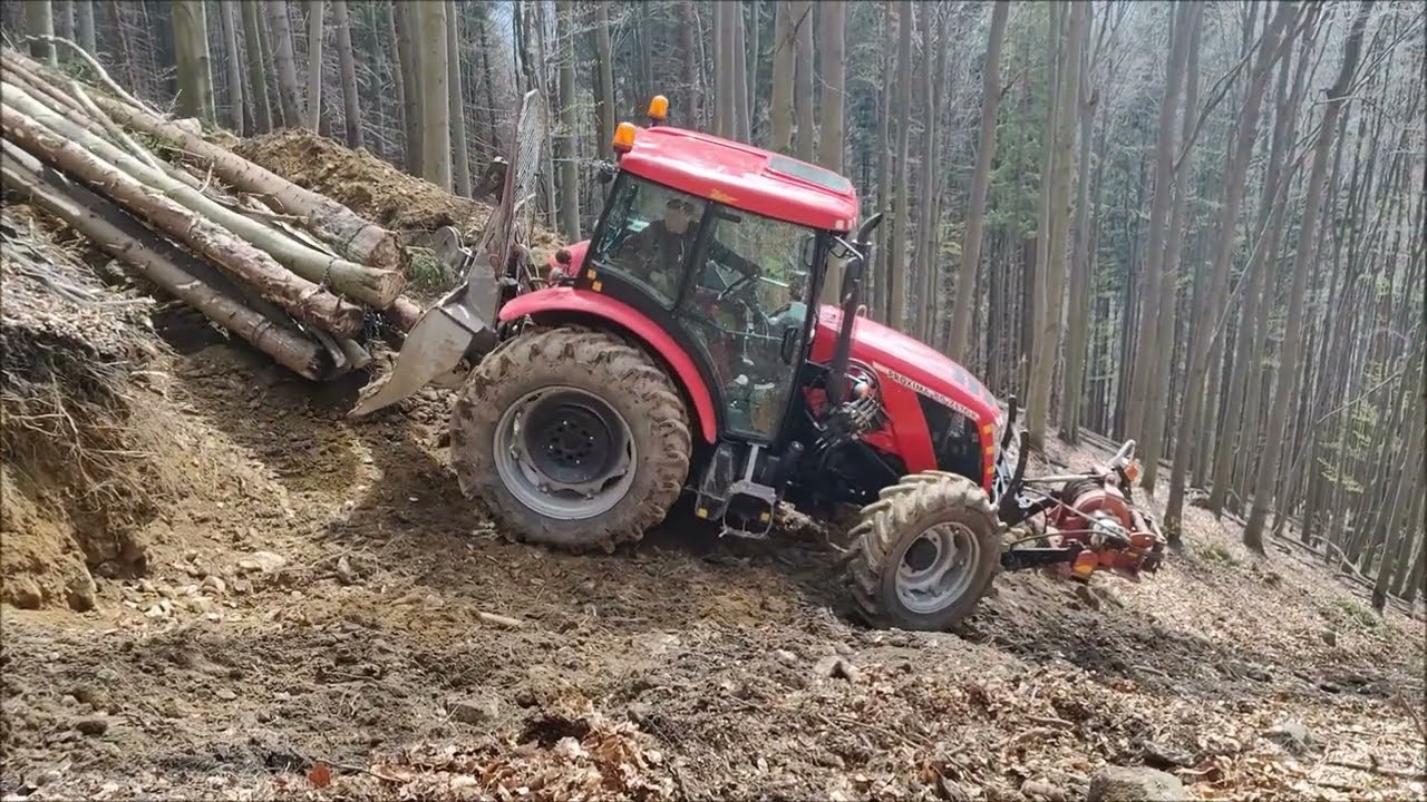 Zetor Proxima 80 Smreková Prebierka Ťažba 2023 [FHD]