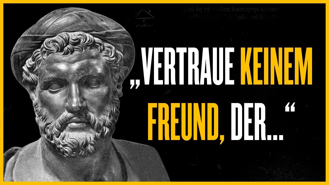 Die besten Zitate von Pythagoras, die jeder frühestmöglich kennen sollte