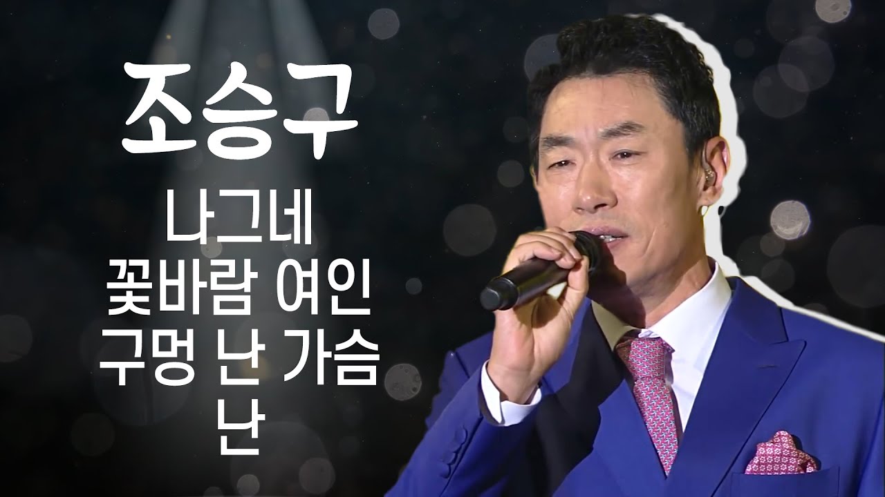 사람이 좋다 조승구의 나그네 / 꽃바람 여인 / 구멍 난 가슴 / 난 / 가요베스트