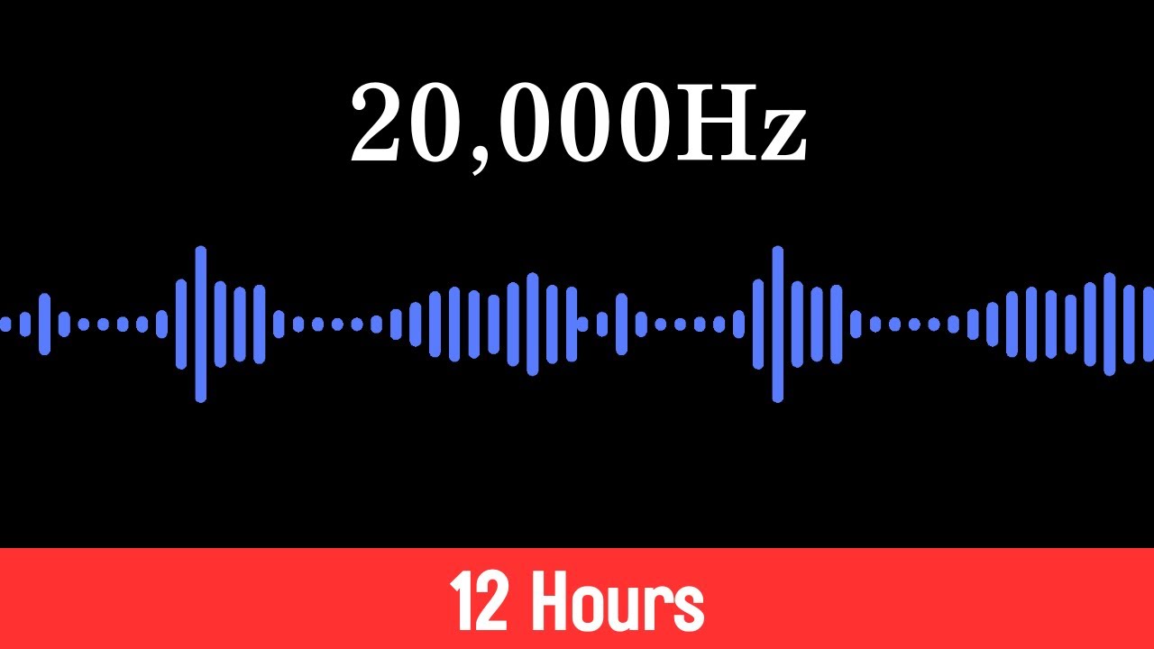 20000Hz Ultrasonic Mouse & Rat Repellent Noise | 12 Hours