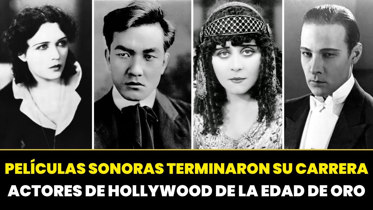 17 Actores Del Cine Mudo Que Perdieron Sus Carreras Cuando El Cine Sonoro Tom&oacute; El Relevo