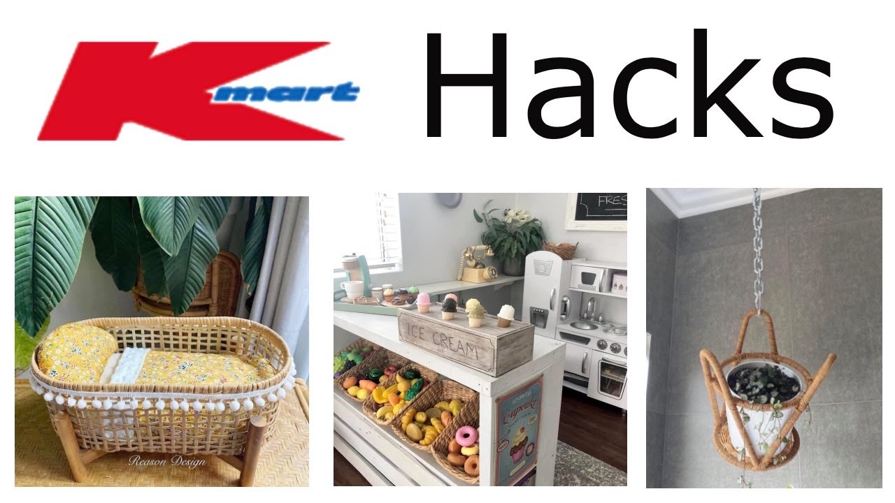 KMART HACKS/ KMART DECOR AND HOME ORGANISATION HACKS