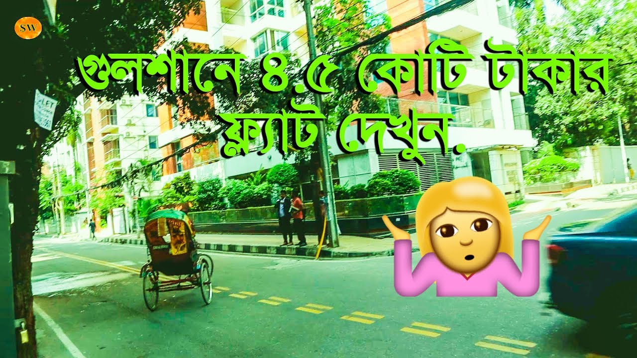 সাড়ে ৪ কোটি টাকা দামের ফ্ল্যাট কেমন দেখতে? Gulshan flat Price in BD