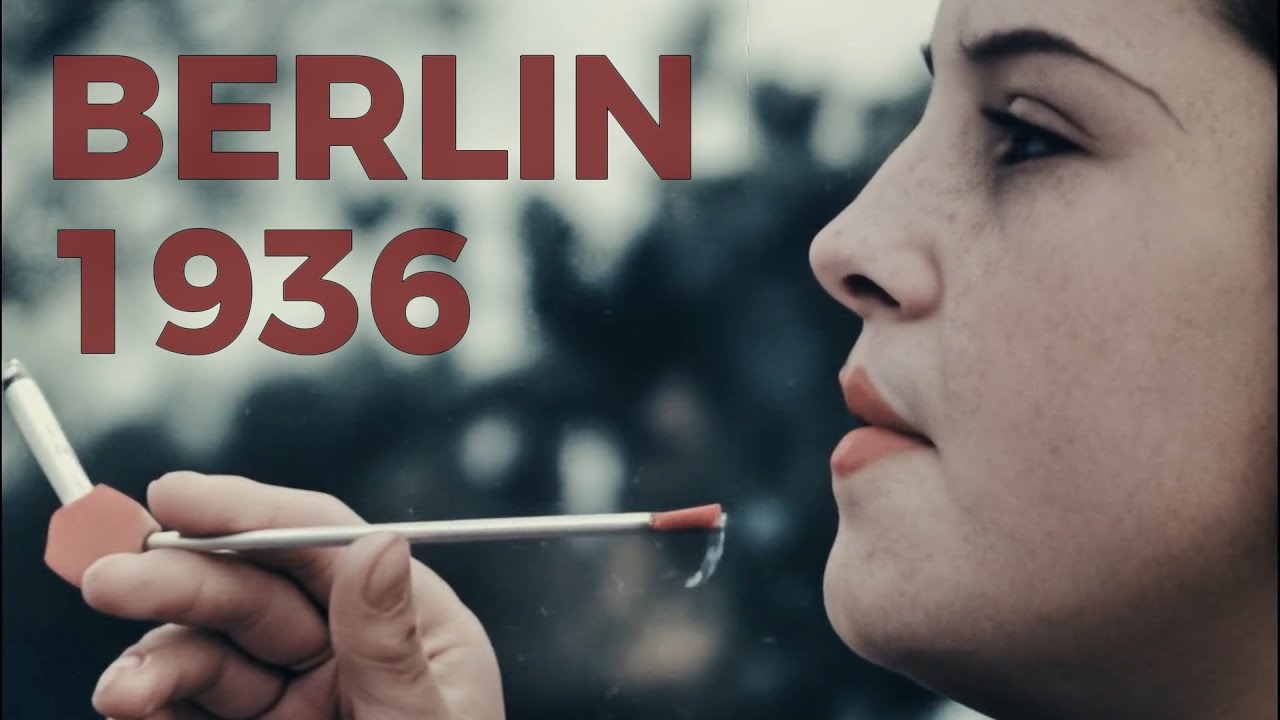 BERLIN 1936: How the Capital during the Olympics looked like | RESTORED COLOR FOOTAGE 