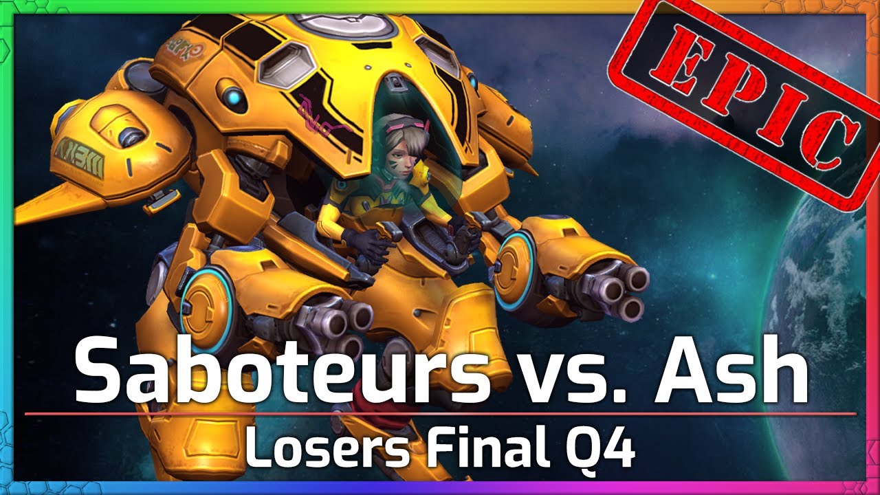 Saboteurs против ASH &mdash; Финал нижней сетки &mdash; Meta Madness Q4 &mdash; Heroes of the Storm