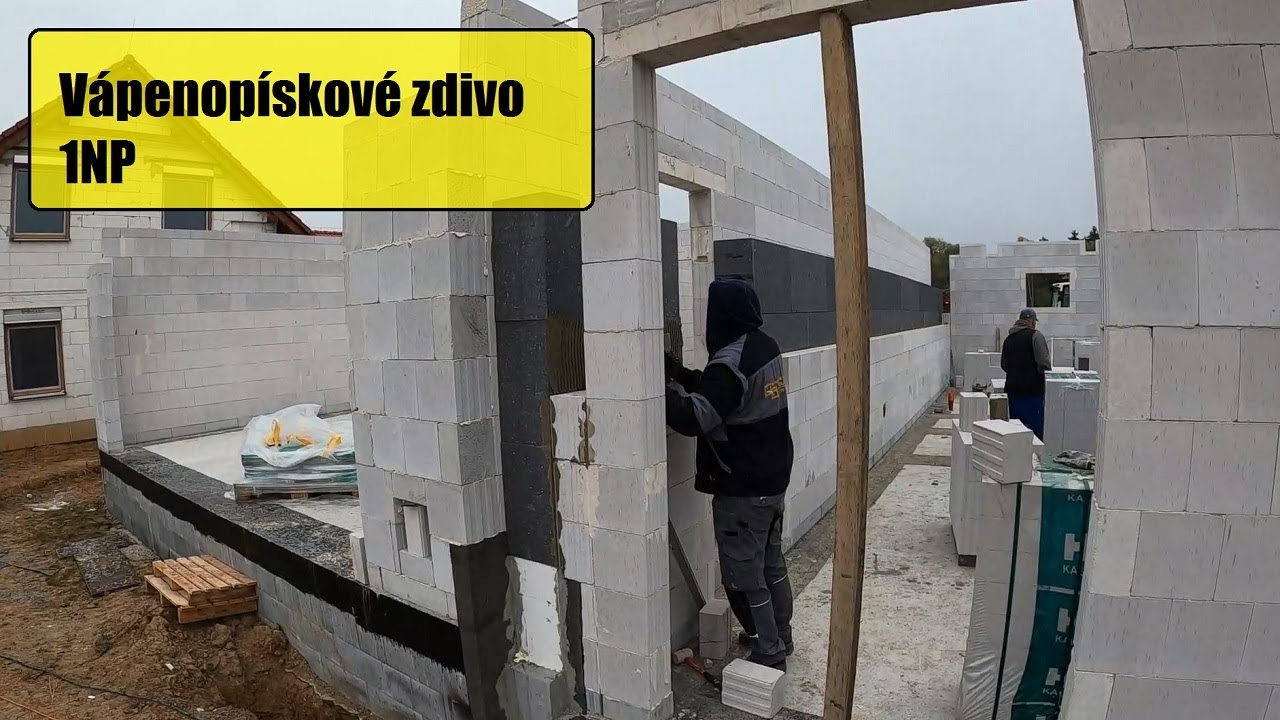 Vápenopískové zdivo 1NP