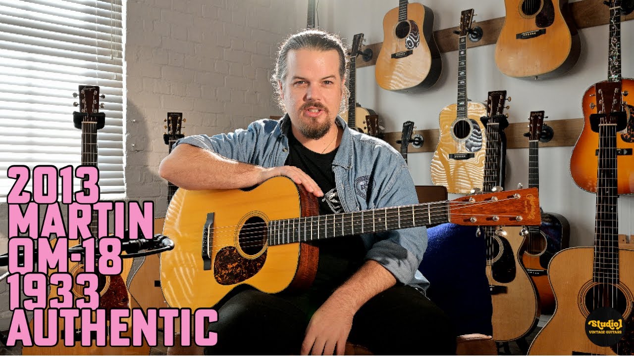 Martin OM-18 Authentic 1933 (2013) - Detailed Review & Demo | Nick Brightwell presents