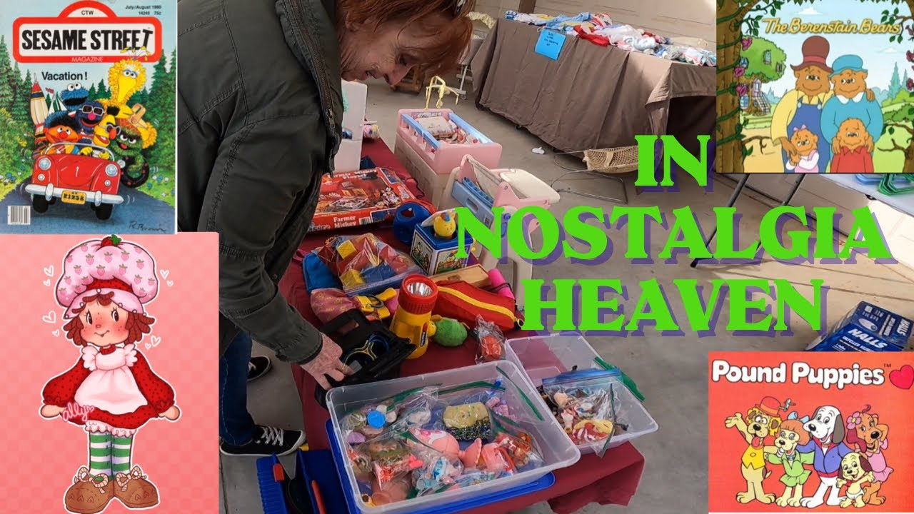 1980’s TOY NOSTALGIA YARD SALE