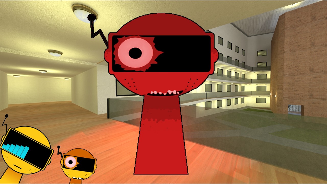 Angry Sprunki Garnold Phase Retake Nextbot Gmod