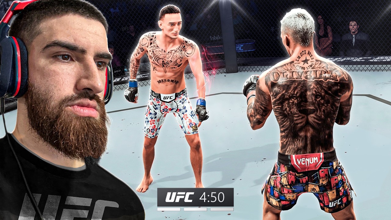 Facing The Absolute BEST Oliveira in UFC 5!